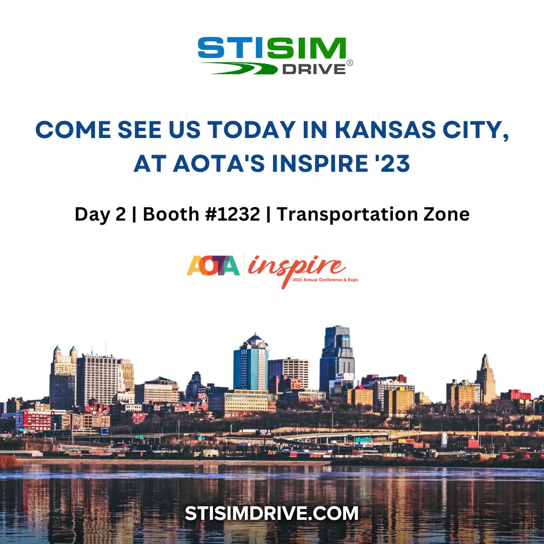 Come out to see us today at @AOTAInc's #Inspire23 Conference & Expo. Booth 1232, 10am to 5pm. #OccupationalTherapy