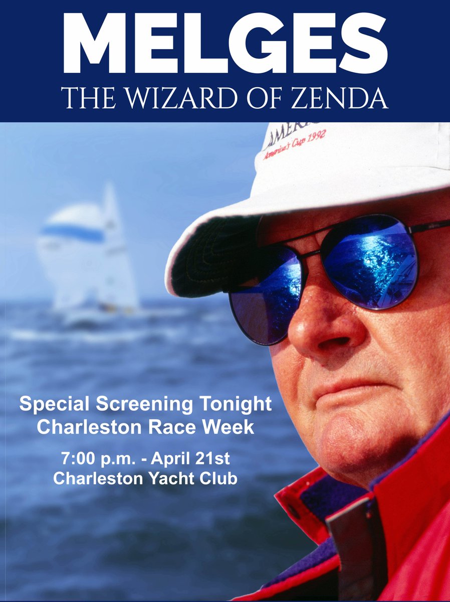 wizardofzenda's tweet photo. Tonight's the night for @CHSRaceWeek fans. Buddy Melges documentary screens tonight at the @ChasYachtClub. https://t.co/BrMuKjzD4J