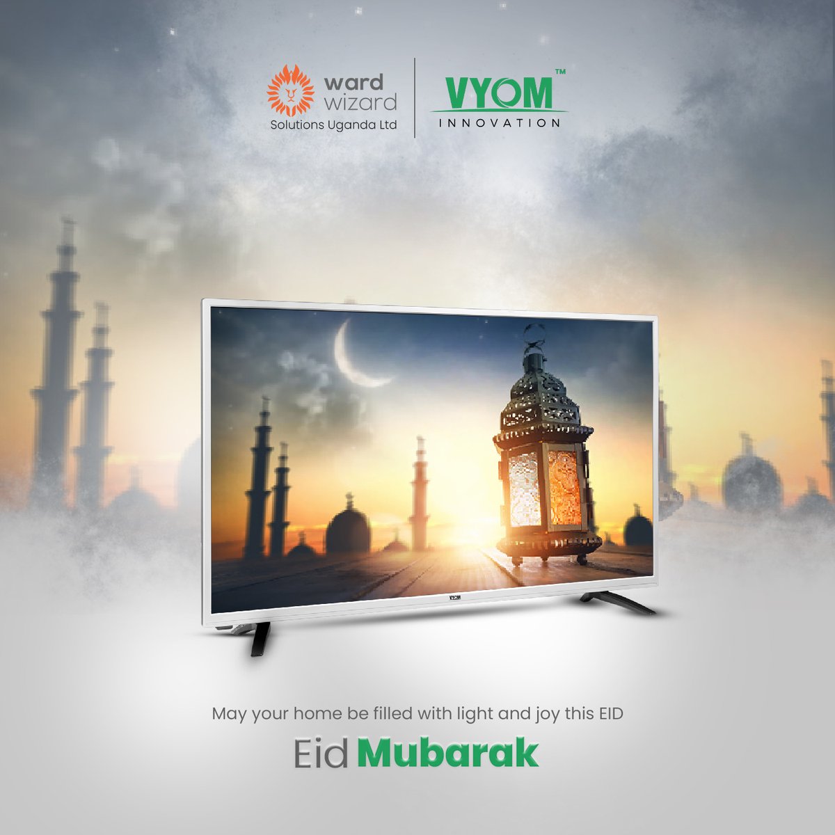 WardwizardU's tweet photo. May the holy festival of EID bring light and joy to your home. Wishing you and your family a blessed EID filled with warmth, happiness, and good health.
.
#WardwizardAfrica #Vyom #Uganda #RamdanMubarak #EidMubarak #SpreadLove #Happiness https://t.co/fGa54YP9hf
