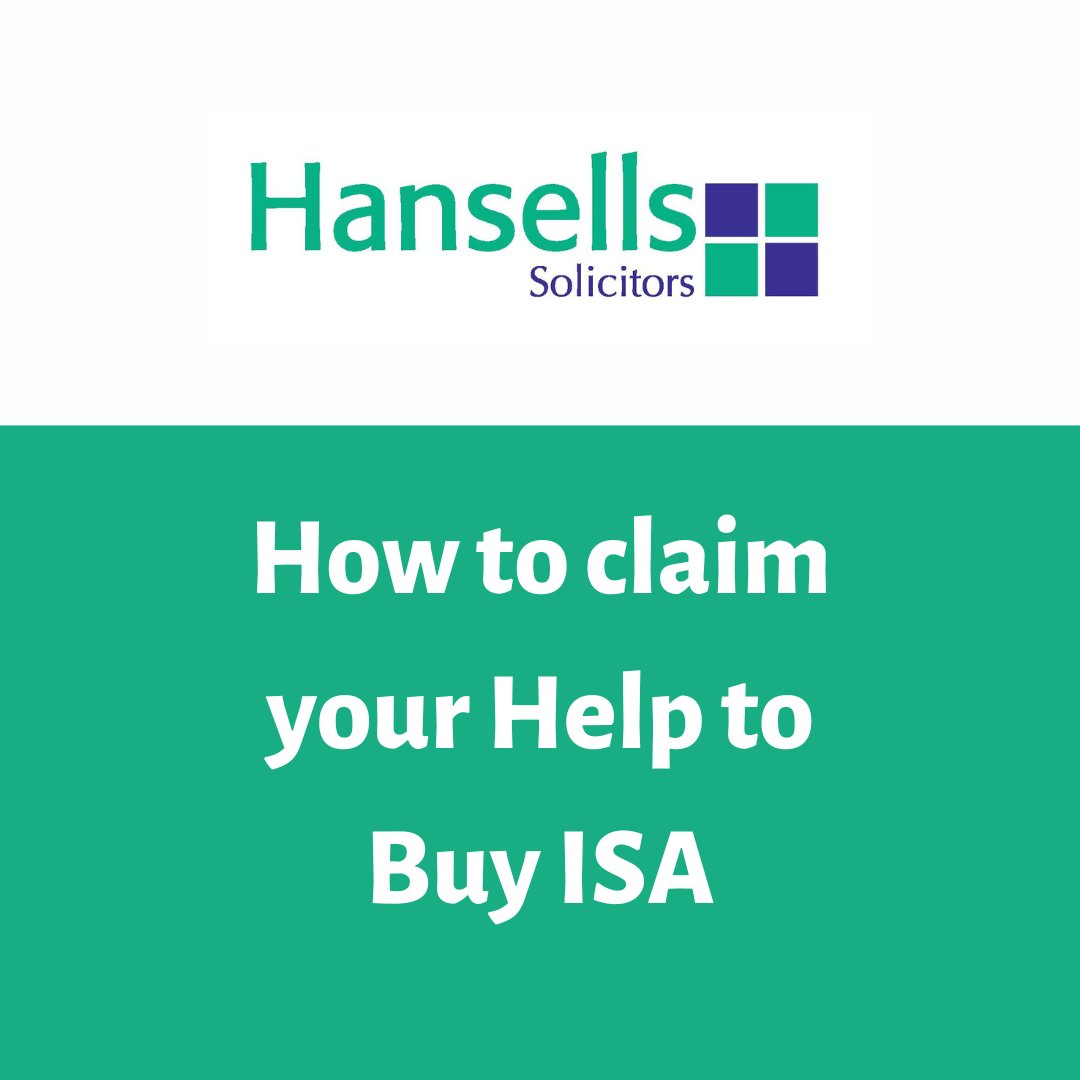 Read Leanne Riches guide on how to claim your Help to Buy ISA here: hansells.co.uk/related-articl… For more information contact Leanne via leanneriches@hansells.co.uk #residentialconveyancing #helptobuy #solicitors