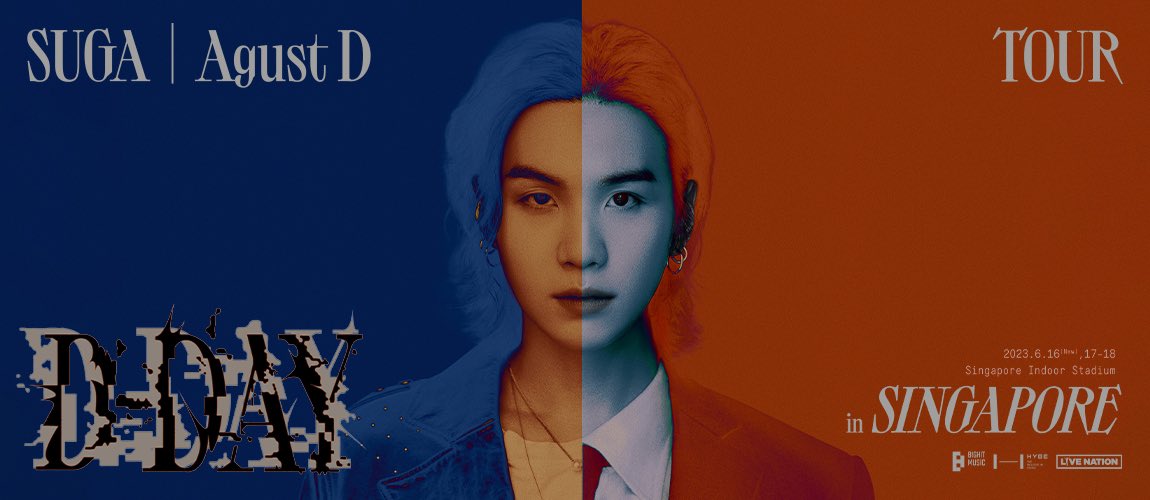 duenyatticket's tweet photo. #SUGA concert in Singapore 
Date: 16-18/6
tickets on sale
티켓 판매 중
チケット販売中
#엔플라잉 #concerts #tickets #이승협 #duenyatticket #hk #香港 #Bts #SUGA_AgustD_TOURINSINGAPORE #AgustD_DDAY #BTSARMY #BTSSUGA #SUGA_AgustD #SUGA_AgustD_TOUR #SUGA_AgustD_TOURINSINGAPORE https://t.co/q0kZb21Xj1