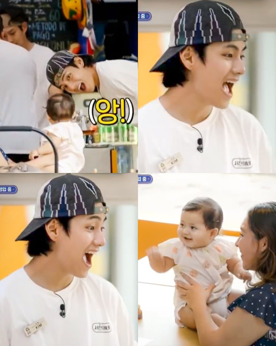 archivefortae's tweet photo. BABIES LOVE TAEHYUNG 😭 https://t.co/IzwTJtUqWh
