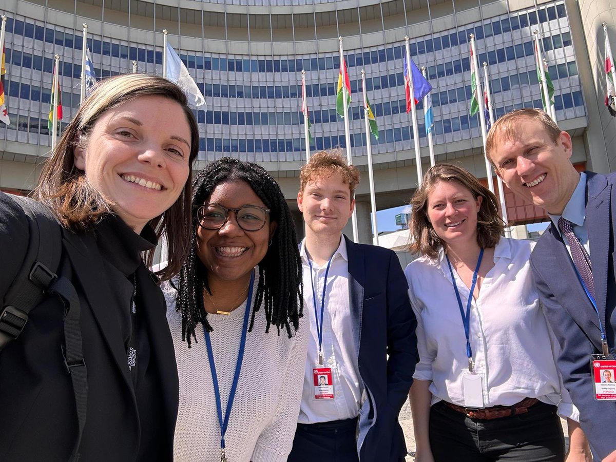 UKMissionVienna's tweet photo. After two long weeks of #cybercrime treaty negotiations we are getting closer to a draft treaty. ✨

Another excellent team effort from @ukhomeoffice &amp; @FCDOGovUK colleagues!

Bring on the final round of negotiations at the UN 🇺🇳 in August! https://t.co/gbzSBDNobK