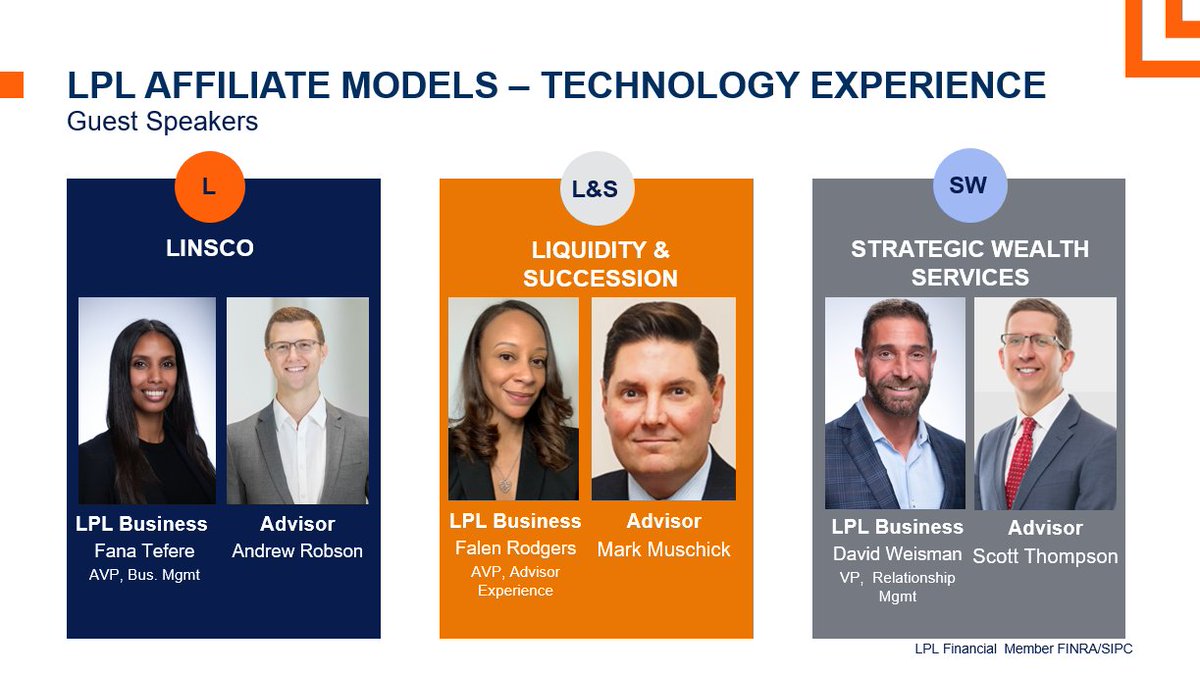 GregGatesLPL's tweet photo. Great to be in #Austin this week, broadcasting the Tech Town Hall live with the Austin team!
Thank you to Jeremy Smith, our @LPL Business Leads & our advisors for engaging with the team around 3 of LPLโs Affiliate Models and how #LPLTech enables them to run thriving businesses! https://t.co/ug74kNe0Mn