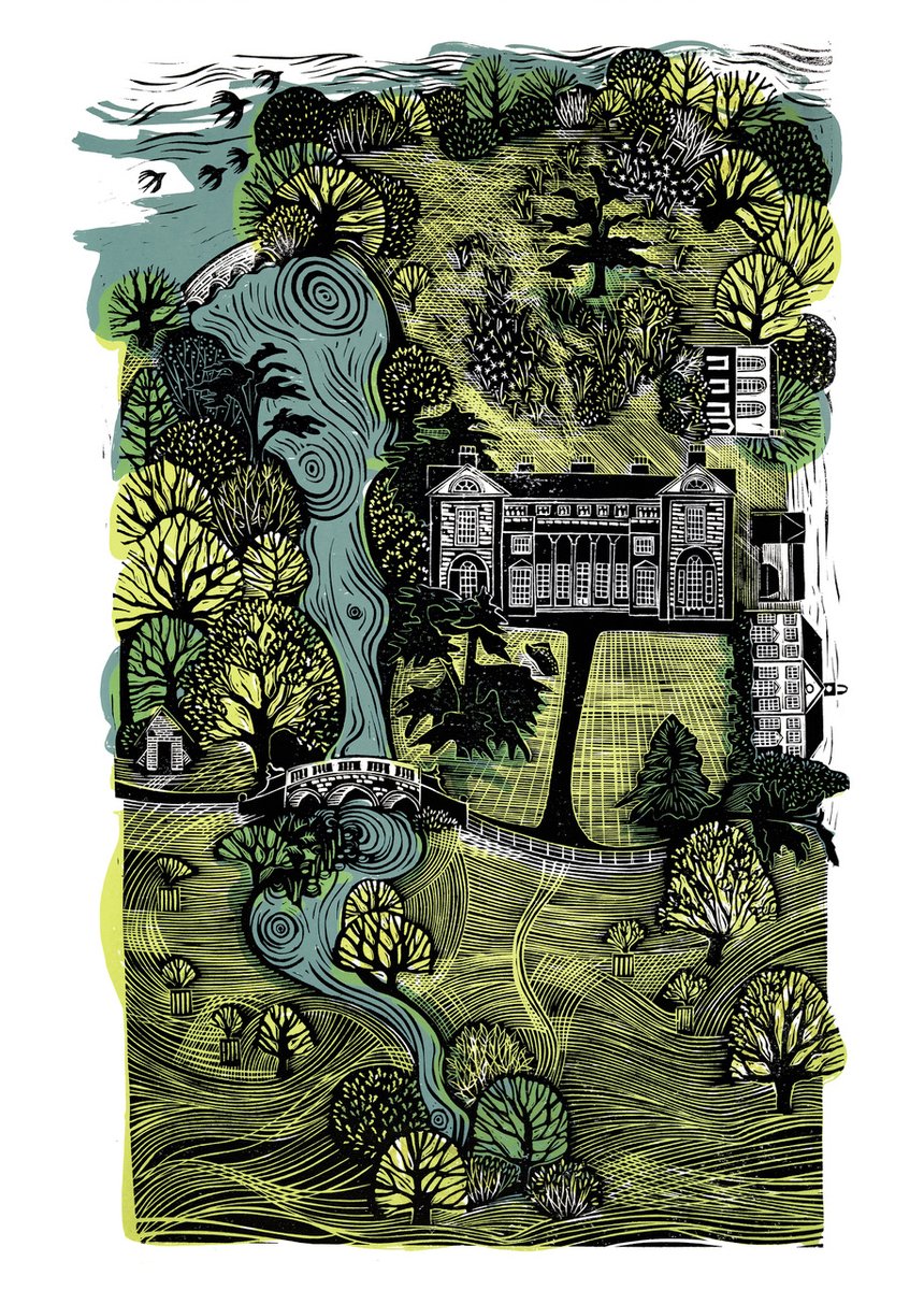 SarahKirbyPrint's tweet photo. New work on website !!
'Compton Verney'
Linocut and Silkscreen
90 x 60cm
Special 'launch' price .....hurry hurry hurry ....!!
https://t.co/d2cMpb8H7Y https://t.co/VGkCRU2yFY
