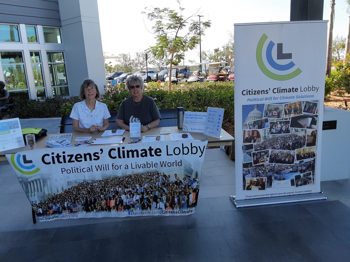 Celebrating Earth Weekend at Shell Point Electric Vehicle Fest today. #citizensclimate #grassrootsclimate