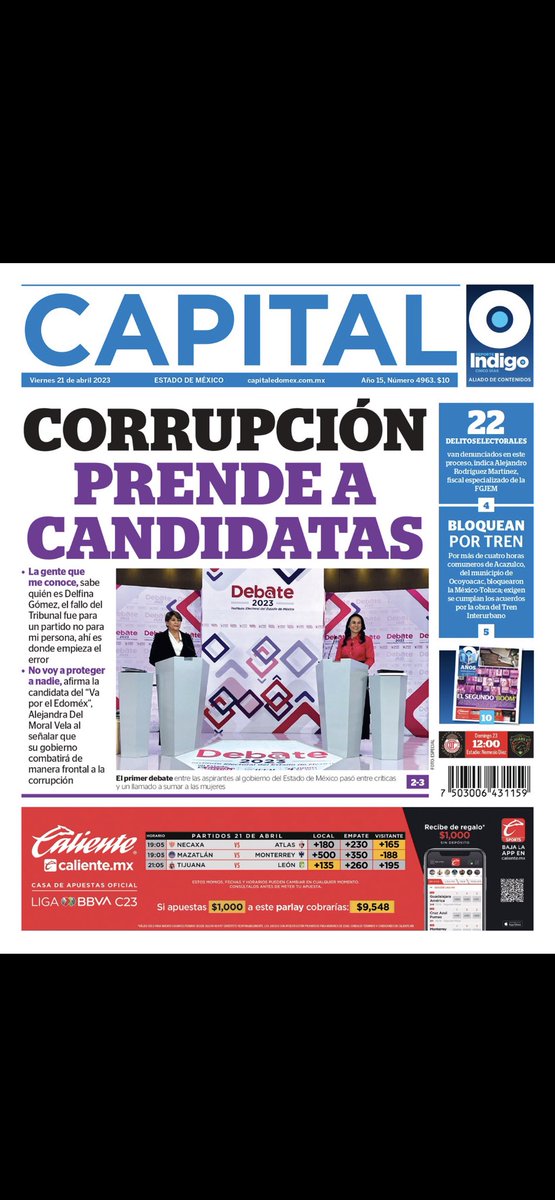 PintoJI's tweet photo. Caramba @rjarque, para ponerse nervioso. Si gana ⁦@AlejandraDMV⁩ malo, si gana ⁦@delfinagomeza⁩ peor. Sexenio tras sexenio se ha maquillado la contabilidad del Gobierno del Edo (secreto a voces) y contigo al frente de la Secretaría de Finanzas no ha sido la excepción. https://t.co/xlPNCz1h04