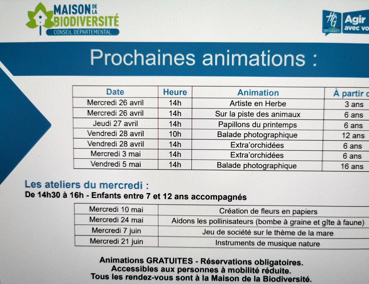 valerflore's tweet photo. Hey !! Passez nous voir !! La saison démarre à la forêt de Buzet👍🦔🐾🦇🐿️🐸🦋🐛🐝🦟🦗🌳 https://t.co/FfXhdASOxH