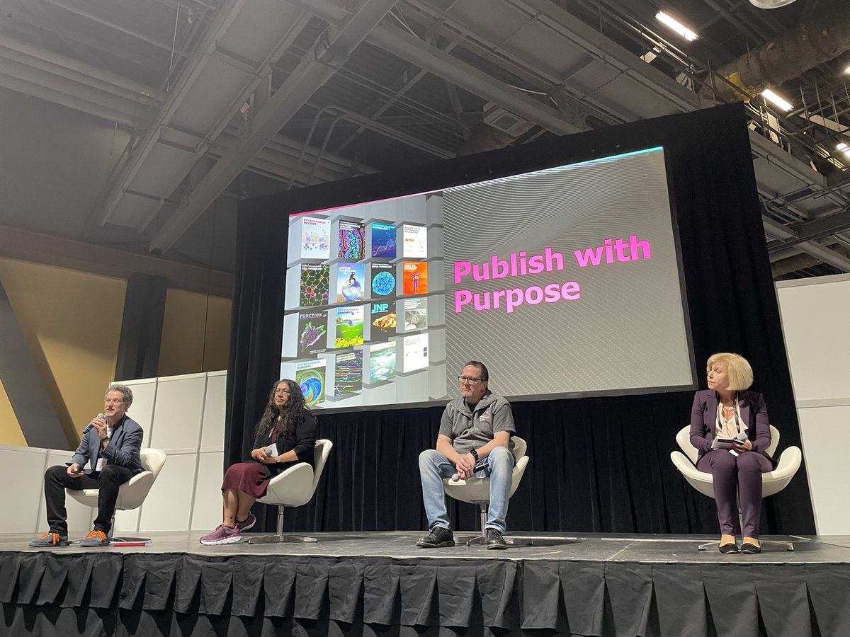 APSPhysiology's tweet photo. #APS2023 attendees: Did you miss yesterday's "Publish with Purpose" session? Not to worry, there's another one starting at 7:45 a.m. today (Fri., 4/21) on the Discovery Stage in the PhysioHub. Join us! CC: @APSPublications 

#MeetUsAtTheSummit #WeArePhysiology https://t.co/OUFgAq3U8N