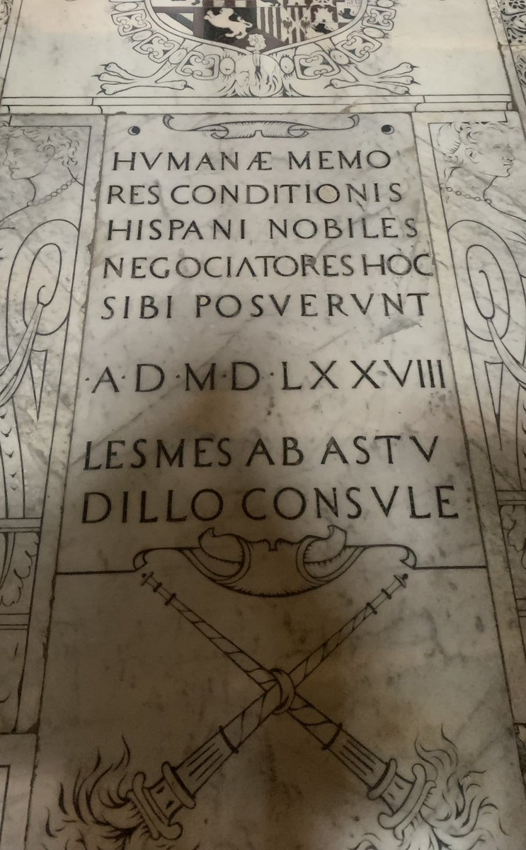 Burgos en Florencia. Tumba de la familia Astudillo en Santa María Novella
No