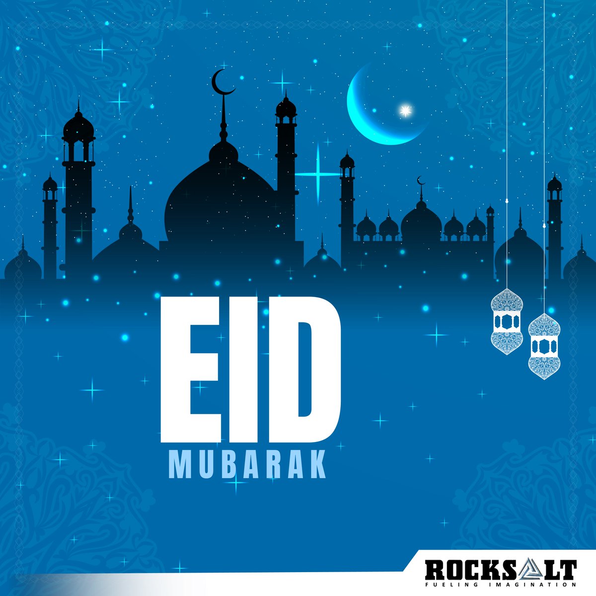 On this auspicious day, may you be surrounded by a lovely family, a blessed feast, and a spiritual Eid Salah. Eid Mubarak!
#Eid #Eid2023 #Eidulfitr #Eidmubarak #Rocksalt #RocksaltInteractive