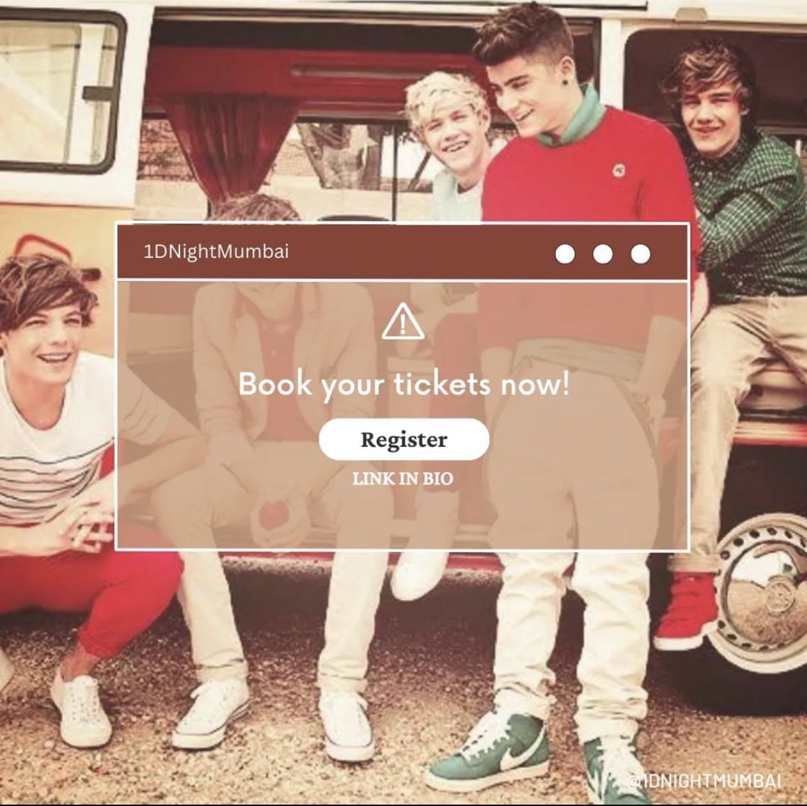 1dNightMumbai's tweet photo. REGISTRATION LINK IN BIOOO!!!
Book your tickets asap!! 

See you all soon 👀 https://t.co/XtGEBPkjvu