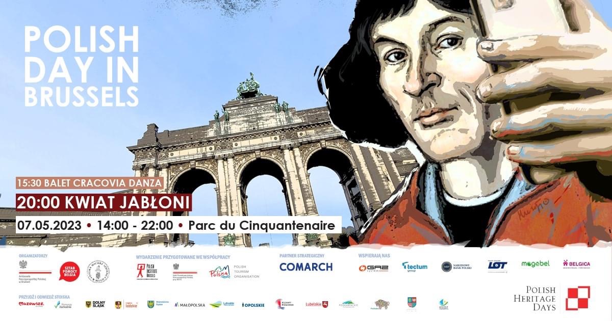 PLinBelgium's tweet photo. 🇵🇱 Polish Day in Brussels comes back at the 🌳Cinquantenaire Park on May 7, 2023🌞🤞
Together with @SztabB & Polska Macierz Szkolna 🇧🇪 we invite you to join our family-friendly picnic!
We have great partners in our team⬇️🙏
#PLHeritageDays
Check it out 👀 https://t.co/E4qZhgwTKk https://t.co/aZHcCRle1s
