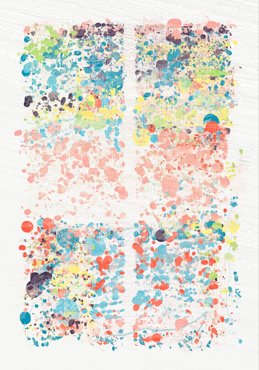 NFTmods's tweet photo. This week, we minted a @whitekross Umbrae on @CodeCanvas_Art :

I personally love the digital canvas it feels real-life 🎨

There is also a literal 'white cross' among the pastel layering 💡 #confluence 

Another one in the @KyoobN /@NFTmods Vault 🔐 https://t.co/VZzI5TYvrp
