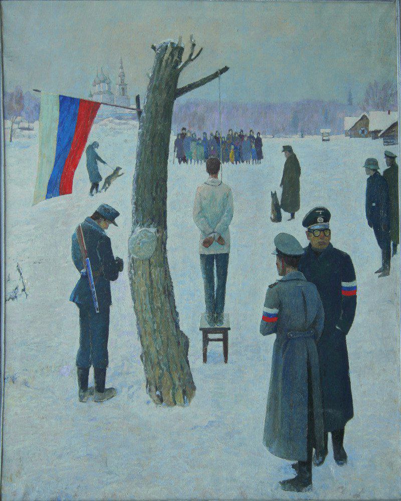 nexta_tv's tweet photo. Pro-Kremlin singer and Z-patriot SHAMAN released his new video clip, which he shot right on Red Square. It is noteworthy that SHAMAN has a Russian tricolour armband. Exactly the same armband was used by the Russian collaborators during the WWII.

By the way, he released the song on Hitler's birthday.
