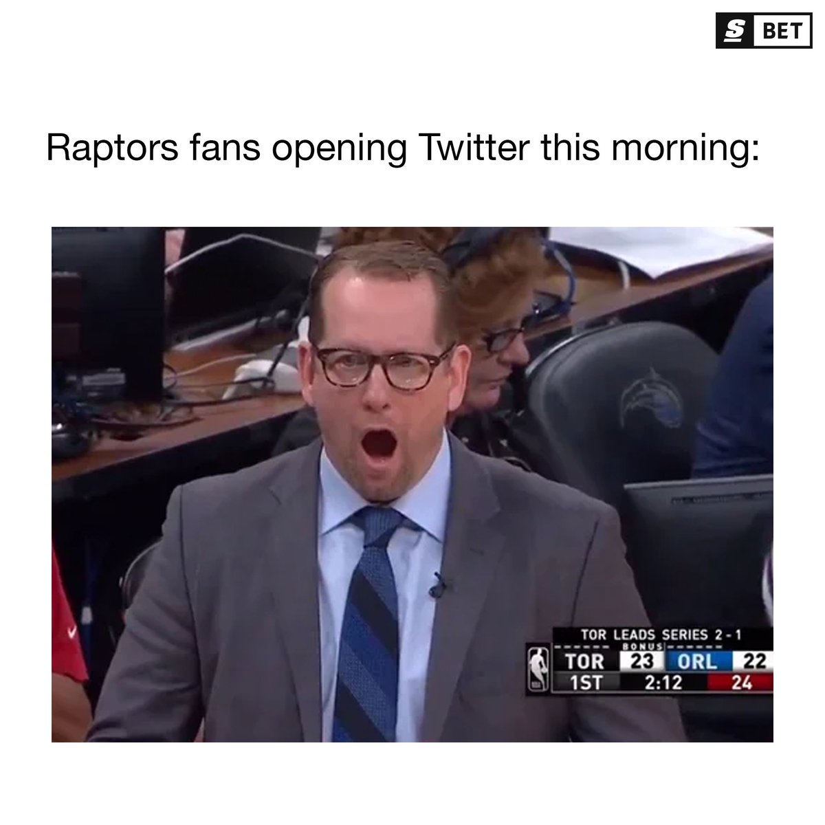 theScore's tweet photo. Raptors fans, did the team make the right move getting rid of Nick Nurse!? 🗣️⬇️ https://t.co/LTegtuxofZ