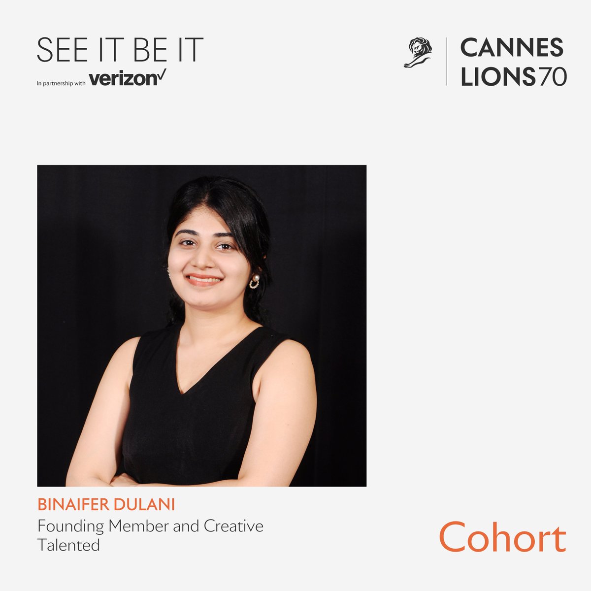 From an incredibly talented pool of 700 applicants around the world, 16 women hailing from 14 countries made it to the #SeeItBeIt 2023 cohort - a program by @cannes_lions. Honoured & how to represent India in this cohort of exceptional women that I can't wait to meet & learn from