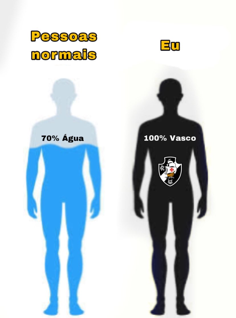 100% Vasco, não tem jeito