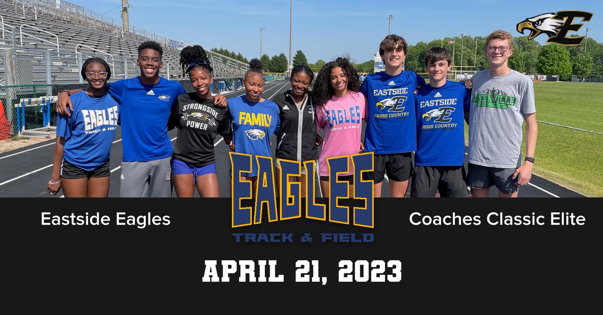 Good Luck Track &amp; Field athletes competing at the Coaches Classic Elite Meet! Congrats to Breasia Woods, Nigel Landrum, Sharonda Priester, Kimora Pardlow, Jaden Walker, Emma Mills, Garyn Richardson, Jack Barrett, Jackson Wyatt, Hannah Hoffman &amp; Noah Starker