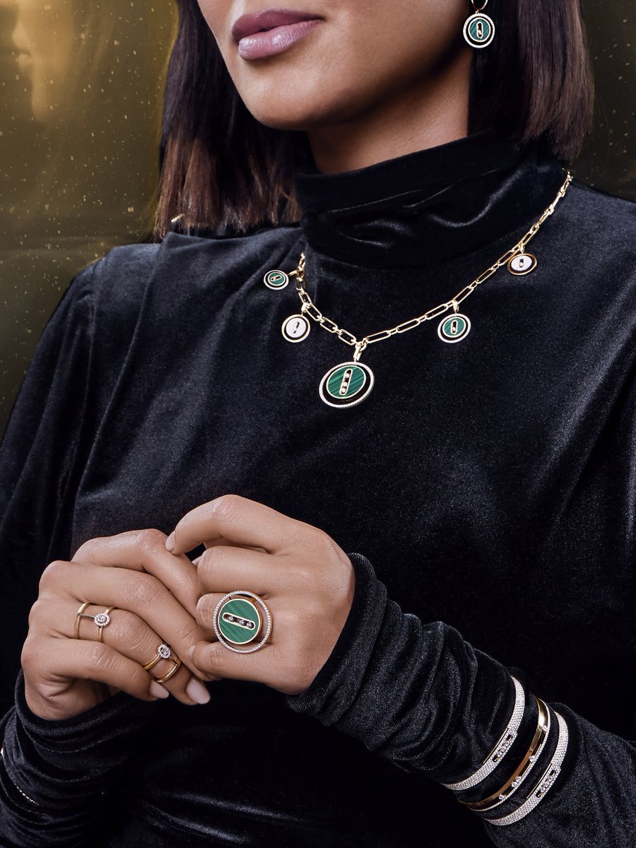 MessikaJewelry's tweet photo. In a bold mix and match of Messika jewelry collections, women can find the inspiration to embrace their own uniqueness and power.
#Messika #TimeForIntrospection https://t.co/BEkFyEzMvy