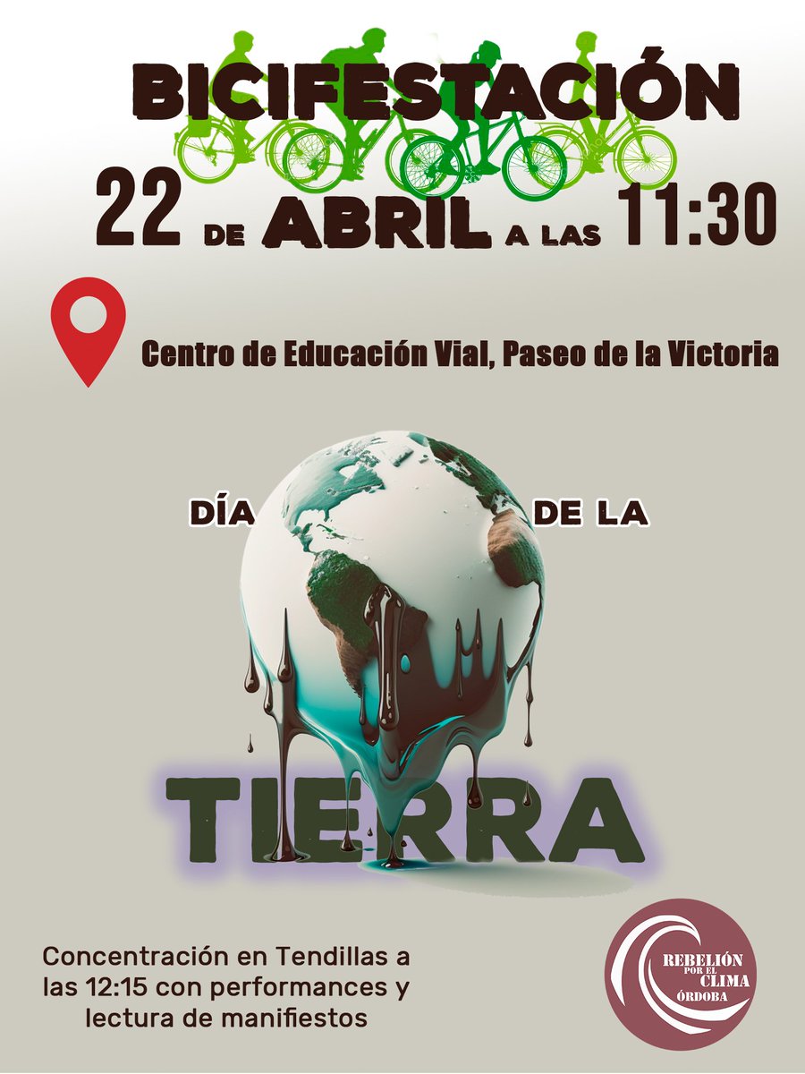 🚲 MAÑANA ES LA BICIFESTACIÓN EN CÓRDOBA 🚴‍♂️🚴‍♀️

Va a estar muy guay 😉