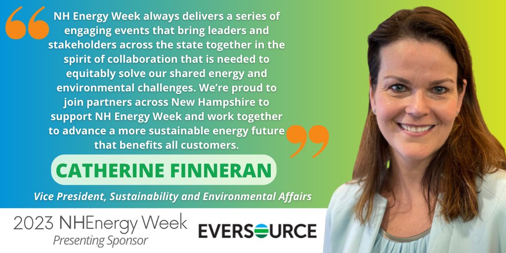 NH Energy Week (@nhenergyweek) on Twitter photo Working to advance a more #sustainable #energy future for all - thank you to <a href="/EversourceNH/">Eversource NH</a> as a Presenting Sponsor for 2023 #NHEnergyWeek!
Join us for this year's week long series of virtual/in-person events - find the line-up here: nhenergyfuture.org/nhew
#NH #NHEW2023 Working to advance a more #sustainable #energy future for all - thank you to <a href="/EversourceNH/">Eversource NH</a> as a Presenting Sponsor for 2023 #NHEnergyWeek!
Join us for this year's week long series of virtual/in-person events - find the line-up here: nhenergyfuture.org/nhew
#NH #NHEW2023