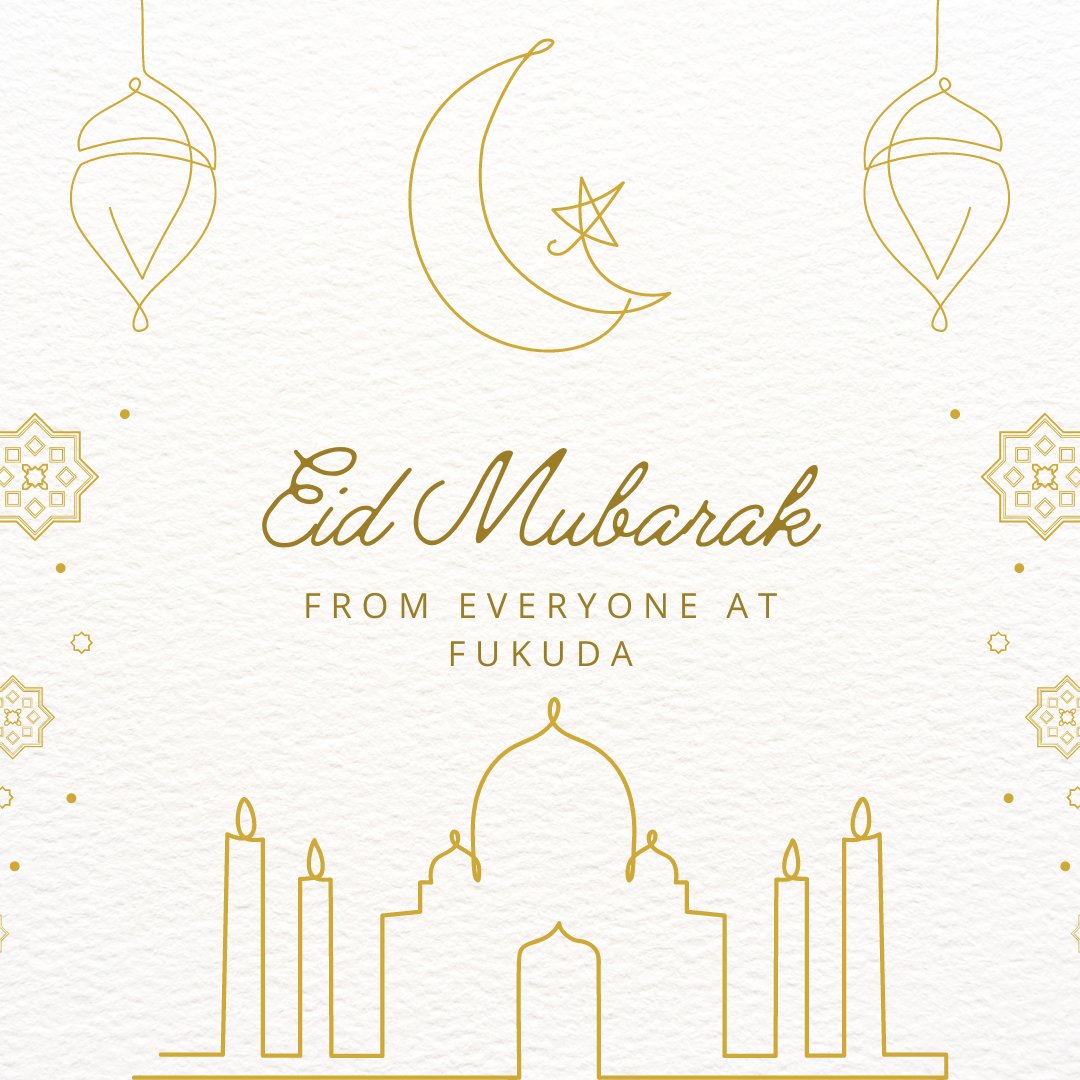 FukudaDenshiUK's tweet photo. Wishing all our friends and customers celebrating a Happy Eid al-Fitr.
#MonitoringMadeSimple https://t.co/CanWAQKZ52