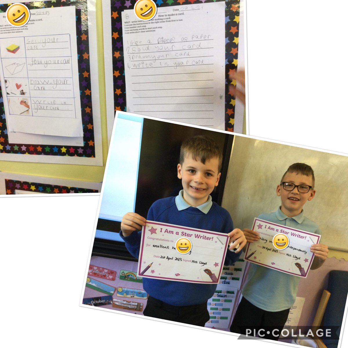 ⭐️✍️Star Writers✍️⭐️ Well done to these 2 Star Writers who did great instructions. <a href="/ForehillSchool/">Forehill School</a>