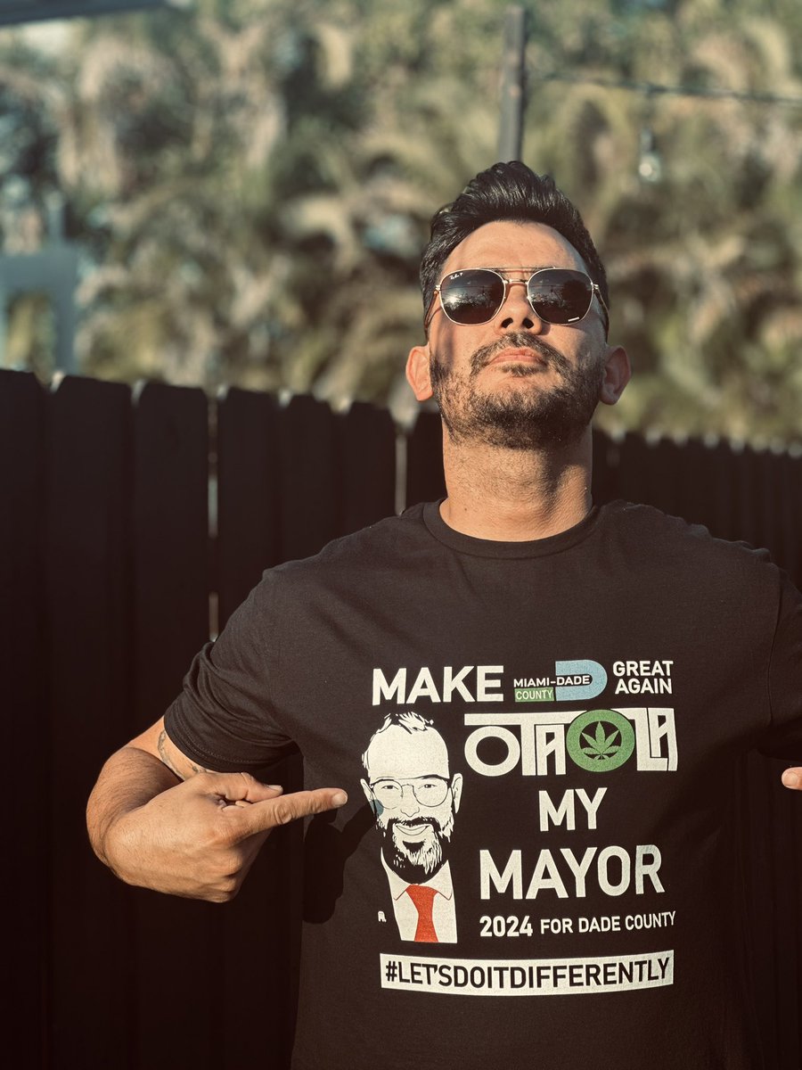 Let's do it differently! 2024 
<a href="/alexotaola/">Alex Otaola</a> <a href="/RogerJStoneJr/">Roger Stone</a> 
#otaola4mayor
#otaola2024
#letsdoitdifferently
#miamivscommunism
#freedom
#usa 
#electionsready2024
#miamidade