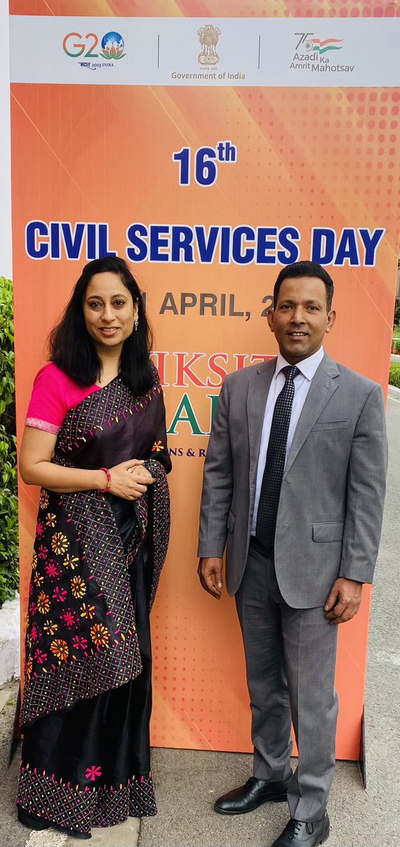 kundan_ias's tweet image. Greetings on 16th #CivilServicesDay to all my seniors and colleagues !Congratulations to all winners of #PMaward for excellence in administration of year2023. Fondly remember the year 2015 when I was bestowed this coveted award by Hon PM @narendramodi