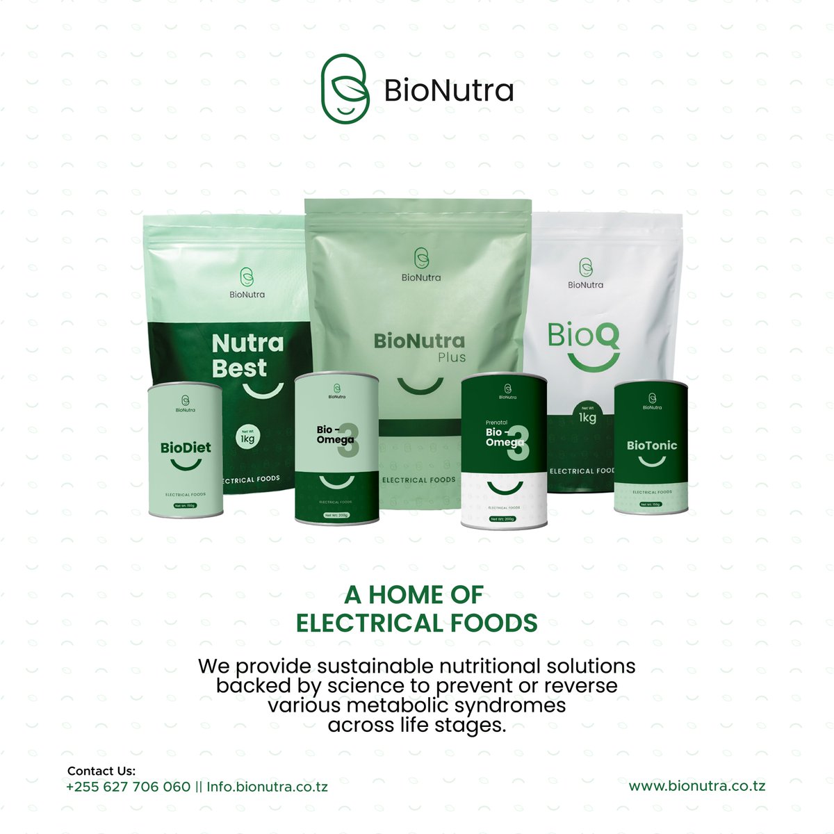 BioNutra7's tweet photo. Sustainable nutritional solutions across life stages #BioNutra #nutrition #eatrealfood #HealthyFood #electricalfood #sustainablenutrition #healthylifestyle https://t.co/we50IXtWtb
