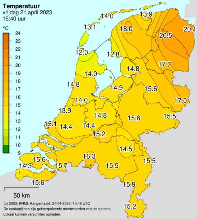 KNMI-station #Nieuw-Beerta heeft de eerste twintiger dit jaar te pakken. <a href="/rtvnoord/">RTV Noord</a>    1e #Groningse #warmedag van het jaar. noorderweer.nl