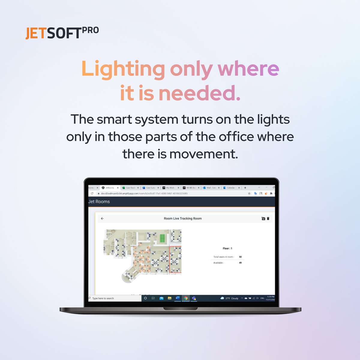 JetSoftPro's tweet photo. Do you use #IoT in your office? We do ๐ป๐
Here are some tasks we have solved using smart devices and #Artificial #Intelligence.
#AI protects our #infrastructure from intrusion. Join the JSP team to work with innovative #technologies.
#jetsoftpro #jsp #jspcasestudy https://t.co/5n7EJztVRr