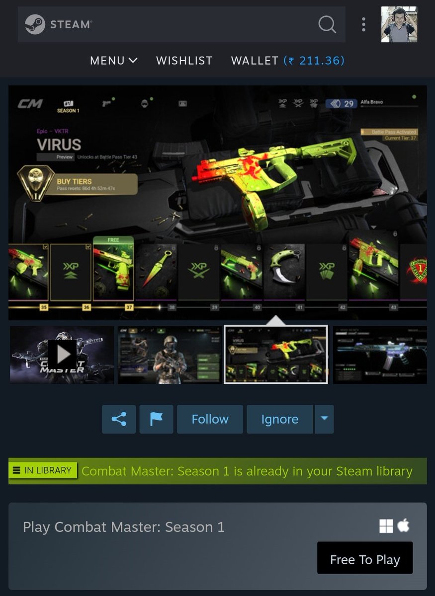 ShubhGamerz's tweet photo. Combat Master available to download on PC via Stream Platform...
Gameplay Tomorrow on YT.. ๐โ๏ธ
Steam link:- https://t.co/IAwA3ckGKT
#combatmaster #combatmasterpc https://t.co/FbkLkKJylu