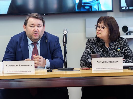 futurediplomacy's tweet photo. We hosted a panel on 🇺🇦 reconstruction moderated by Amb. Paula Dobriansky, Sr. Fellow @futurediplomacy,  joined by @njaresko, fmr. 🇺🇦 Minister of Finance; Matteo Patrone @EBRD, Vlad Rashkovan from IMF, &amp; @danrunde from @CSIS. WATCH HERE @BelferCenter: https://t.co/sW6mJOnPsk https://t.co/Vu5iVbGWuV