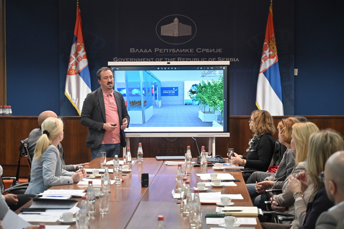 nitragovrs's tweet photo. Сајам науке и технике одржаће се од 16. до 19. маја у просторијама Београдског сајма, а Република Србија представиће се под називом "Играј за човечанство, наука за све".
#PlayScience #NaukaZaSve https://t.co/cbexqYTqog