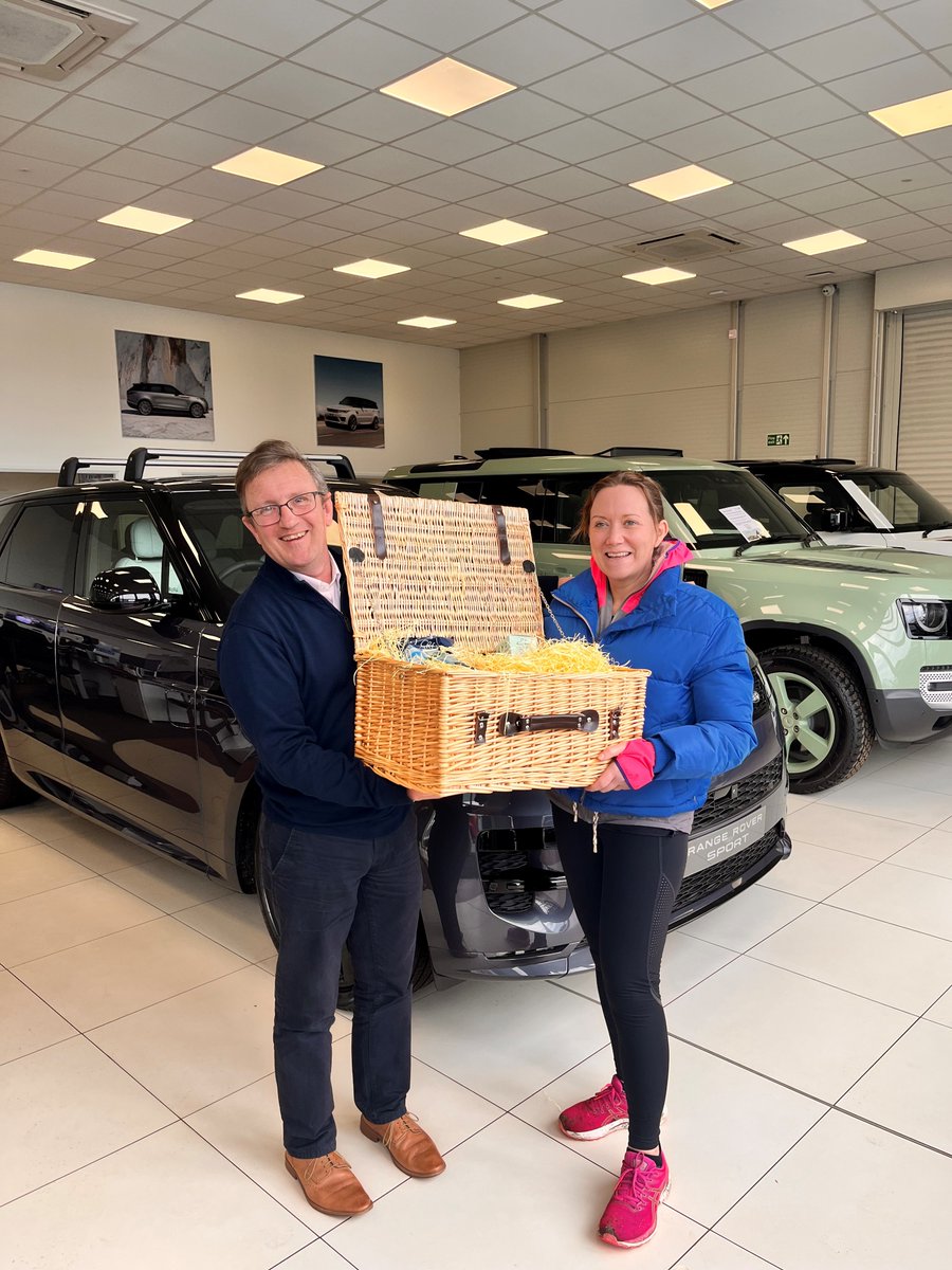 KentLandRover's tweet photo. Congratulations to Mrs Exon, who won an Ultimate Hamper supplied by @macknade in the Barretts Jaguar Land Rover March 2023 Sales prize draw.
#PrizeDraw #Macknade #HamperWinner #BarettsKent #Ashford #Kent https://t.co/6b7d0gOMBs
