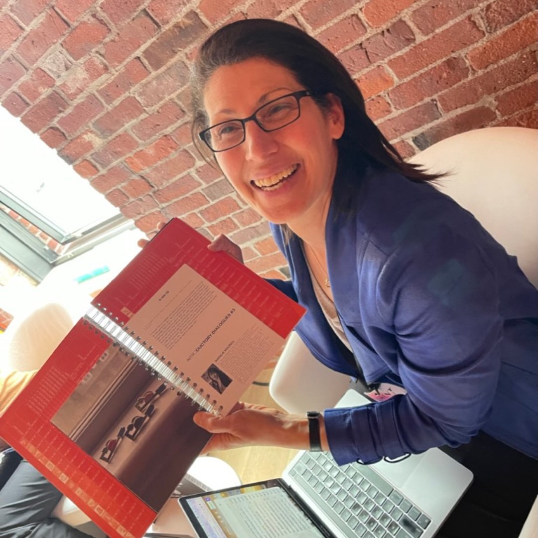 SystemsSally's tweet photo. On Wednesday, Ginkgo has their Ferment meeting! The conference brings together investors and stakeholders from across the synthetic biology ecosystem. Our Executive Director met some of the honored authors at the meeting while she was there! #biobuilder #sustainingthefuture https://t.co/5EI89Us2km