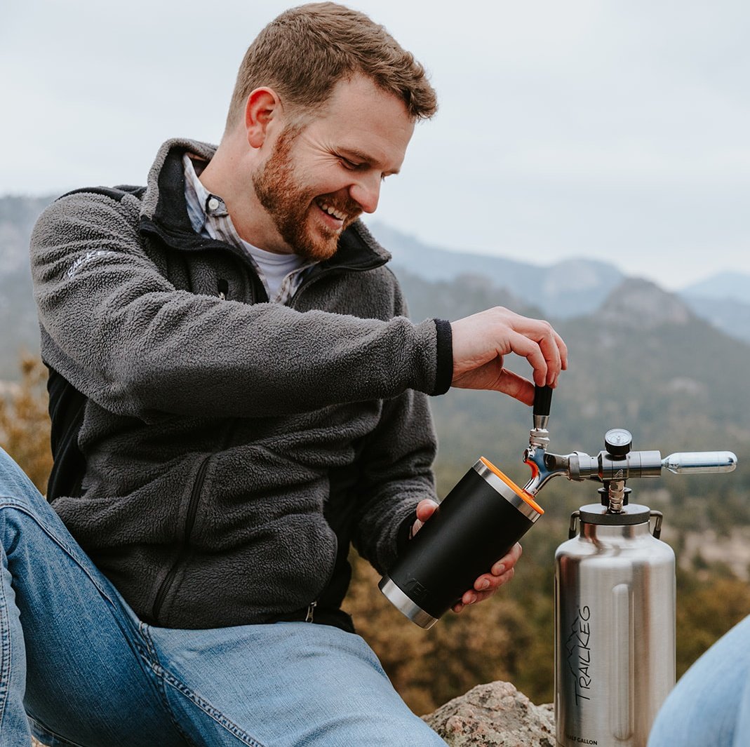TrailKeg's tweet photo. Take your #beer to new heights https://t.co/ZUhxwtLhYM