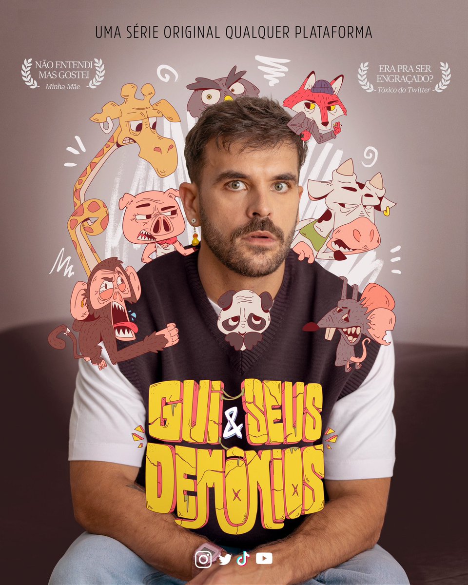 guilhermesousa's tweet photo. Thread com todos os episódios de #GuiESeusDemônios 🐷🐼🐵🐮 https://t.co/BpRiOBGzun