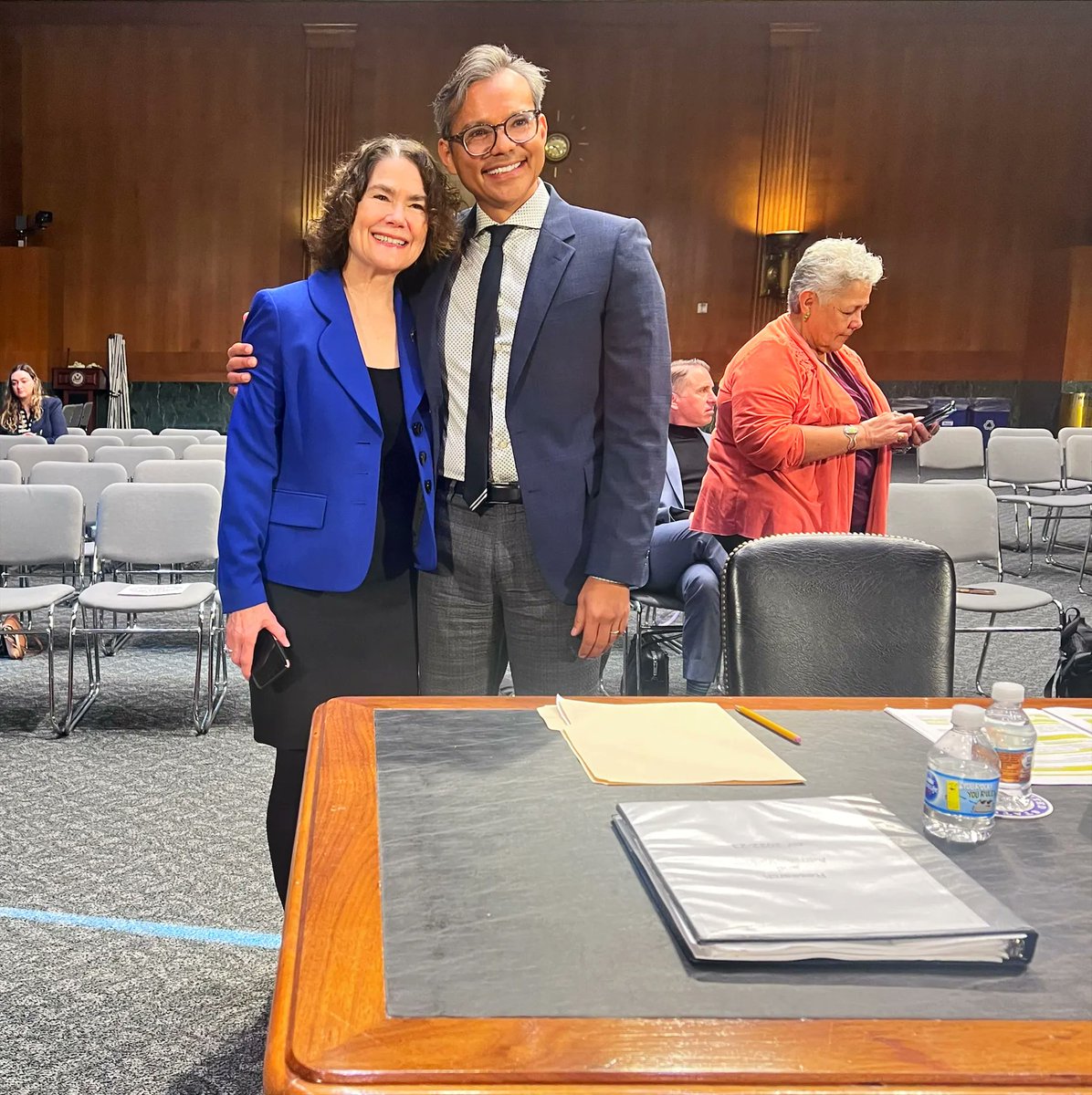 GensUnited's tweet photo. "Using the strengths of all generations instead of pitting them against each other is how we win!" said Ernest Gonzales @NYUSilver @SenateAging

Here are some pics from yesterday's Special Committee hearing on dismantling barriers &amp; building economic resilience for older workers. https://t.co/xgnXEVt97Y