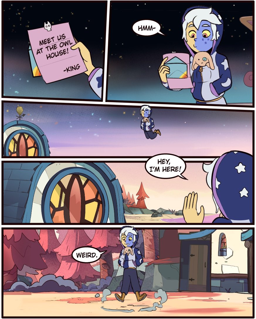 MoringmarkMark's tweet photo. Surprise #TheOwlHouse #toh https://t.co/NTcVKQBXCQ