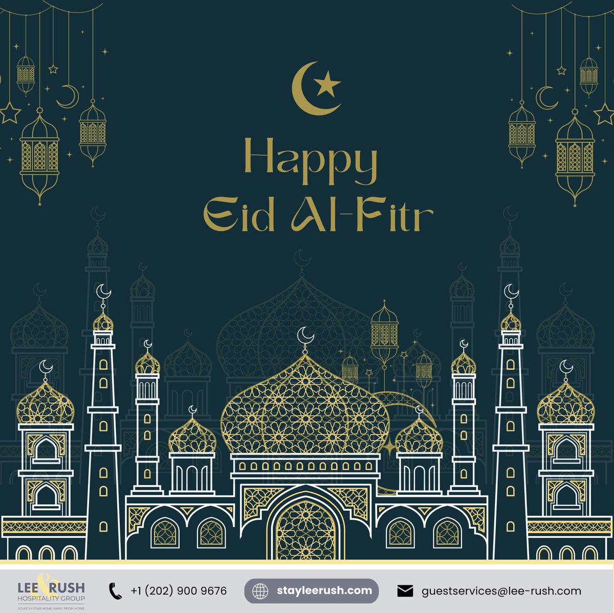 StayLeeRush's tweet photo. Wishing you and your family a happy, prosperous and beautiful Eid!

From,
Your Lee &amp; Rush Family

#stayleerush #propertymanagement #vacation #airbnb #washingtonstate #washington #travelling #businesstravel #moving #expat https://t.co/WIpUccbg9Y