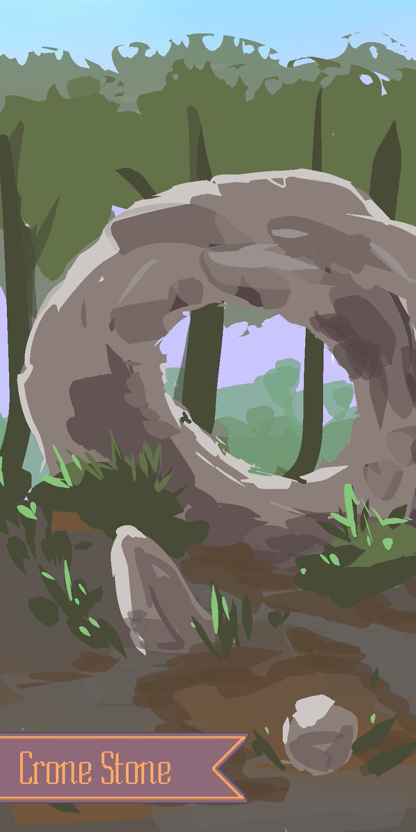 FrabjousStudios's tweet photo. Oh my! MORE Concept art?! 😮
It's like somebody planned this!!

It's a scone! No. Wait... it's a Crone Stone!

It's like its #ConceptArtFriday. Every Friday! Share your stuff! Use the hashtag! BE AWESOME! 🤩

#videogames #IndieGameDev #art https://t.co/HJ2CAYKRji