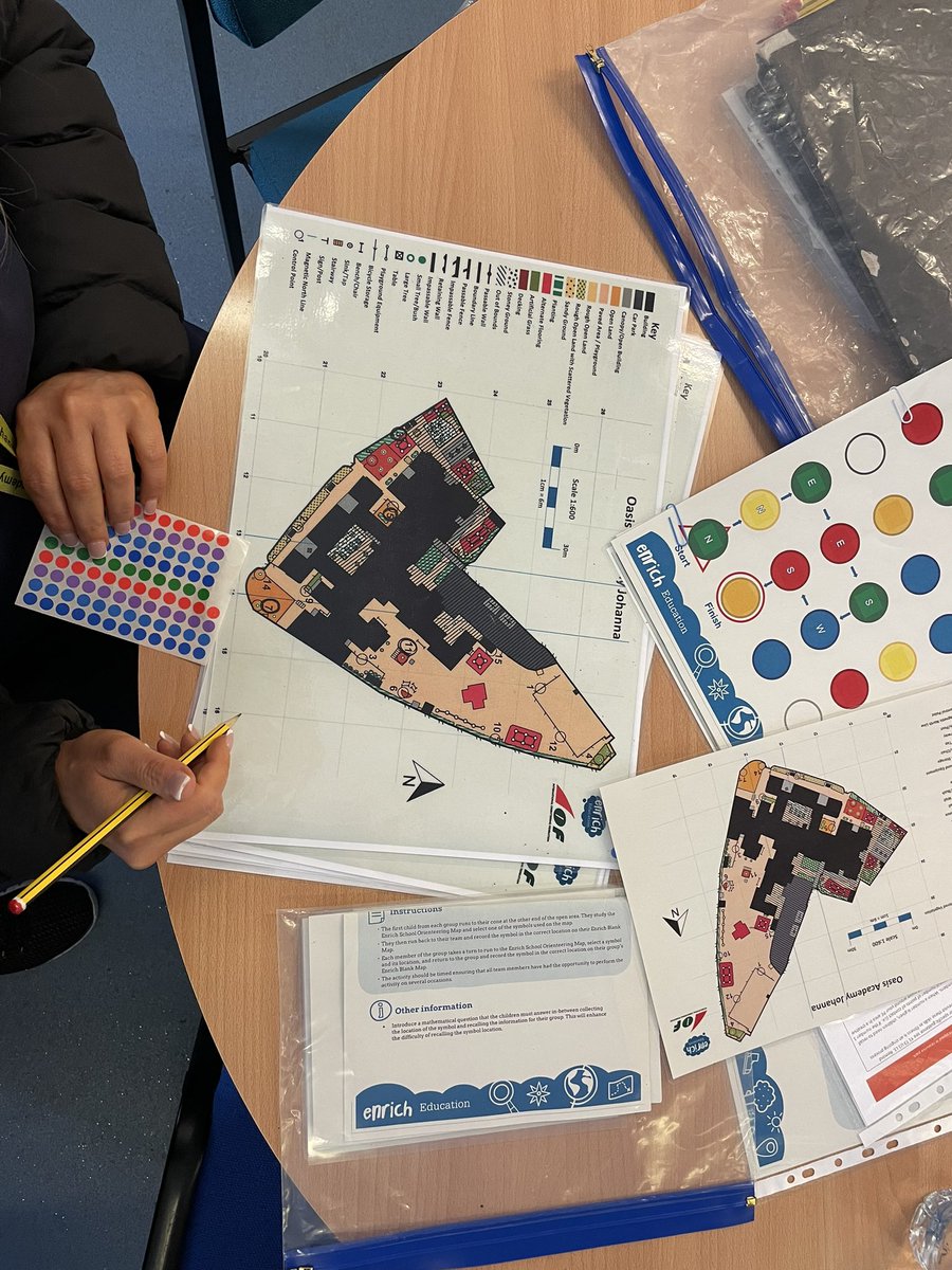 OasisJohanna's tweet photo. Throughout the week, our excellent PE coach has been planning orienteering sessions for classes across the school to enjoy in PE. So much fun!
#oasisacademies
#outdoorlearning https://t.co/rLztwI9ZF2