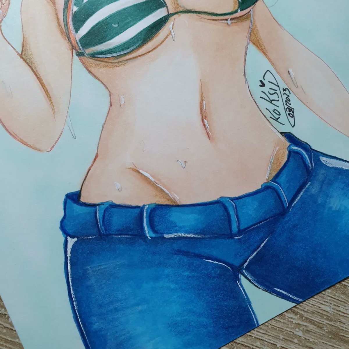 koksiiArt's tweet photo. KIDS DINNER IS READY!
I cook some hot meal. Enjoy it. ♡
Likes, comments and retweeta are nice tho. Cheap &ez stuff and you support a poor artist like me uwu
#onepiecenami #nami #Onepiecefanart #oppaii #wipart #animegirlkawaii #animegirlhot #animegirlbikini #animetummy https://t.co/YTD9u4RvM0