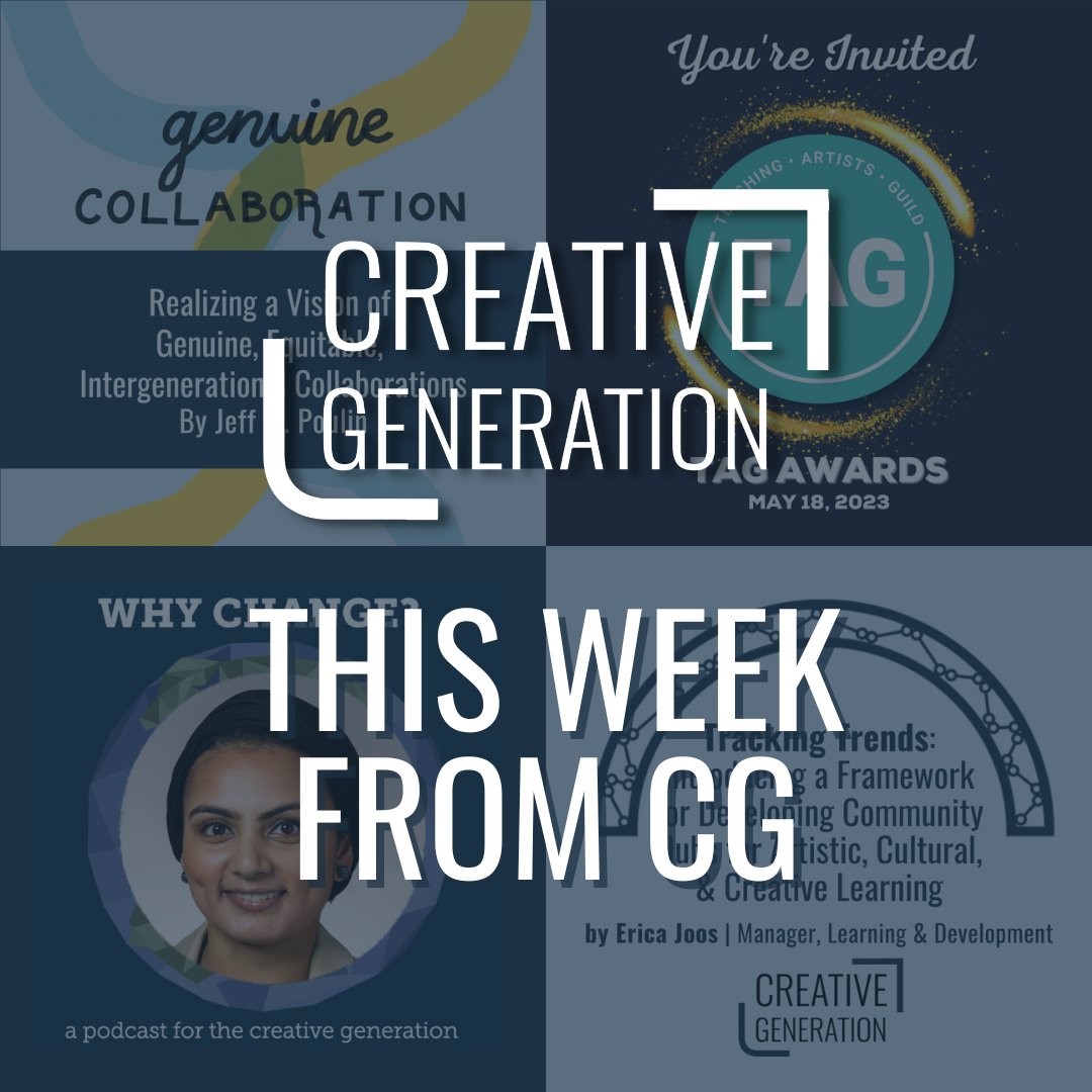 Campaign4GenC's tweet photo. This Week from CG: Read new blogs from the collective, listen to the latest episode of Why Change? and check out our latest opportunities: https://t.co/M4ZjYHhcza 

#whychange #creativegeneration #newsletter https://t.co/3NApx4UvqM