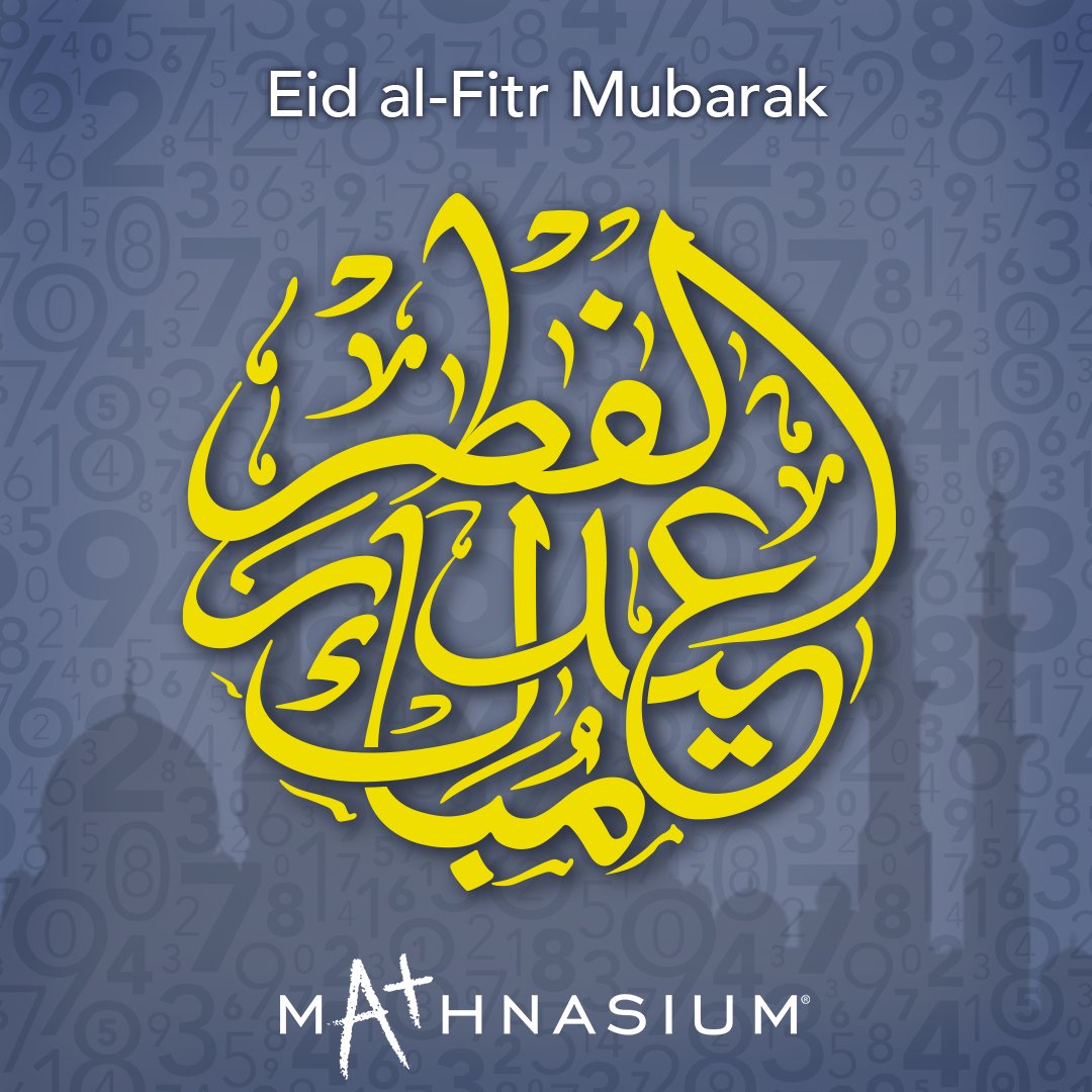 Mathnasium4444's tweet image. Today is #Eid. May this holy festival bring life, light, and joy to all who celebrate. #EidMubarak! 🌙🙏 #Mathnasium