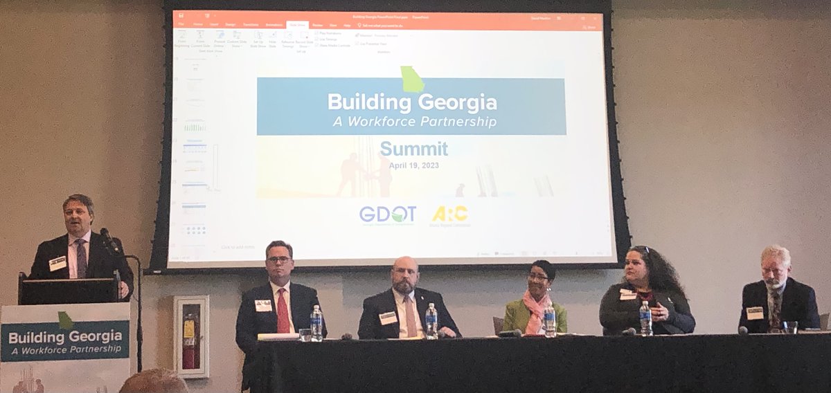 Thank you Atlanta Regional Commission for having our CEO, Sonya Grant, on the panel at the Building Georiga Summit at Atlanta Metropolitan State College.  What a great discussion about training skilled workers.