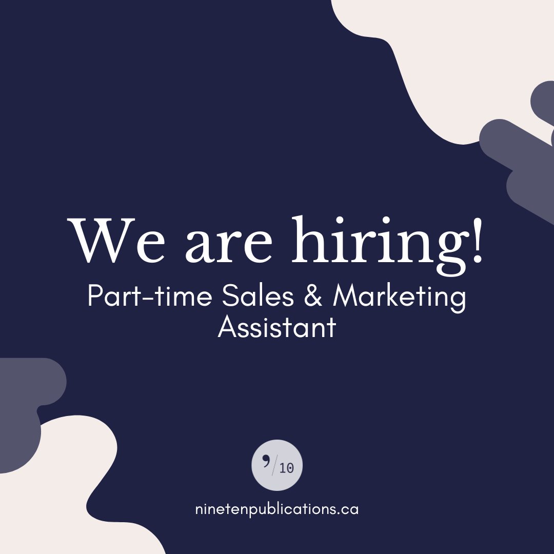 Come work with us! We are hiring a p/t sales & marketing assistant, remote with flexible hours. If you're able to work in Canada, you're great at writing and communicating by email, and you're familiar with fibre and/or textile crafts, check it out: rebrand.ly/1o4n3wl